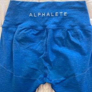Alphalete revival leggings- palace blue size M